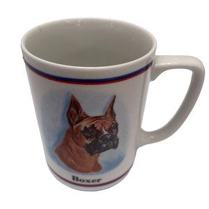 BOXER DOG Cup Mug Dog Lovers Papel Designed Armistead 12Oz Multicolor Ceramic